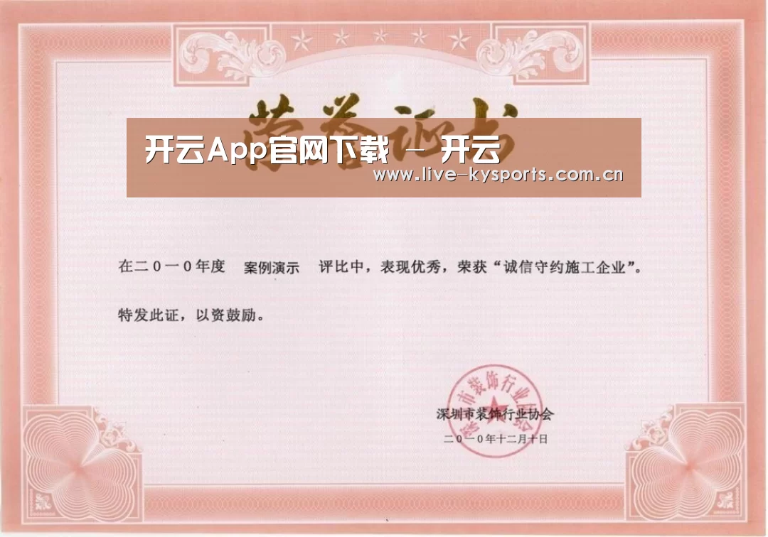 荣誉证书二(图1)